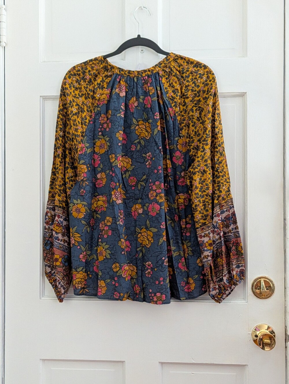 Natural Life NWT Floral Boho Blouse & Maxi Skirt Matching Set - Picture 4 of 10